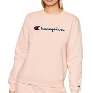 Sweat Rose poudré Femme Champion 114462 pas cher