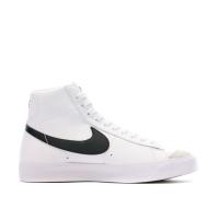 Baskets Blanc/Noir Femme Nike Blazer Mid 77 vue 2