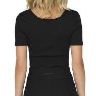 Top Noir Femme Only Jaia vue 2
