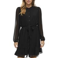 Robe Noire Femme Vila Falia pas cher