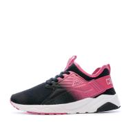 Baskets Noir/Rose Fille Kappa San Puerto