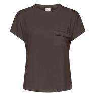 T-Shirt Marron Femme JDY Ilse Pocket