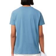 Camiseta azul para hombre de Lacoste TH6709 ver 2