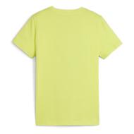 T-shirt Vert Garçon Puma Ess+ Logo vue 2