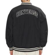 Veste Noir Homme Converse Varsity vue 2