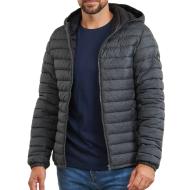 Doudoune Gris/Noir Homme Teddy Smith Blighter pas cher
