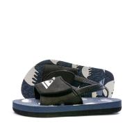 Claquettes Noir/Bleu Bébé Quiksilver Molokai pas cher
