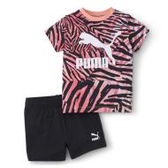 Ensemble bébé fille noir/rose Puma Mini Cats pas cher