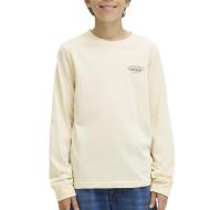 T-Shirt Manches Longues Beige Garçon Jack & Jones Makoto