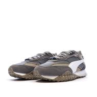 Baskets Grises/Blanches Homme Puma Blktop vue 6