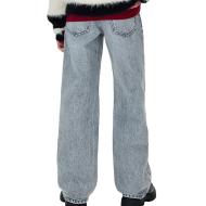 Calvin Klein Jeans Washed Loose Gris Vaqueros de chico ver 2