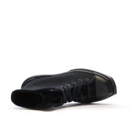 Baskets Noires Femme Converse Chuck 70 De Luxe Wedge vue 4