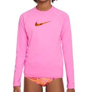 Lycra Rose Fille Nike Long Sleeve pas cher