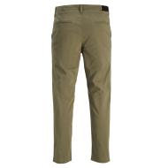 Pantalon Chino Kaki Homme Jack & Jones Tace vue 2