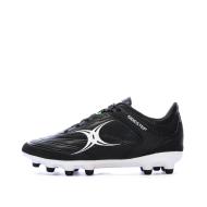 Chaussures de Rugby Noires Junior Gilbert Sidestep x15 LO MSX pas cher