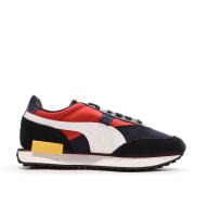 Baskets Marine/Noir/Rouge Garçon Puma Future Rider vue 2