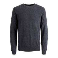 Pull Gris Foncé Homme Jack & Jones Emil