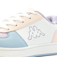 Baskets Blanc/Rose Fille KAPPA Malone Lace vue 7