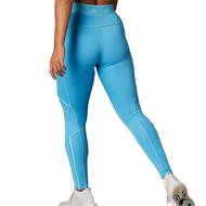 Legging Turquoise Femme Adidas Hyglm vue 2