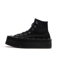Baskets Noires Femme Converse All Star Modern Lift vue 2