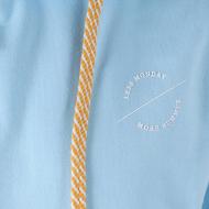 Sweat Manches Courtes Bleu Homme Deeluxe Disco vue 2