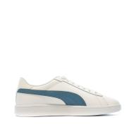 Baskets Blanches/Bleu Homme Puma Smash 3.0 vue 2