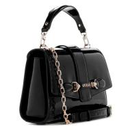 Sac à main Vernis Noir Femme Guess Nolana vue 2