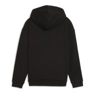 Sweat Capuche Noir Fille Puma Ess+ Tropicat vue 2