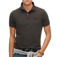 Polo Gris Foncé Homme Superdry Vint Destroy pas cher