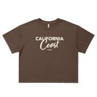 T-Shirt Marron Fille Kids ONLY Olivia vue 2