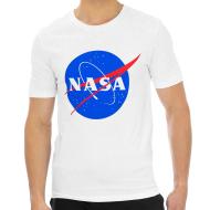 T-Shirt Blanc Homme Nasa 49T pas cher