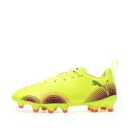 Baskets Jaune Garçon Puma Future 8 Play Fg/ag Jr pas cher
