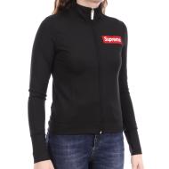 Veste zippée Noire Femme Supreme Grip SUPPER pas cher