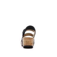 Sandales Noires Femme Chattawak Lilou vue 3