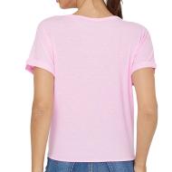 T-Shirt Rose Femme Vero Moda Marijune vue 2