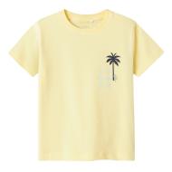 T-shirt Jaune Fille Name it Jerko