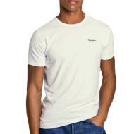 T-shirt Ecru Homme Pepe Jeans Original Basic 3N