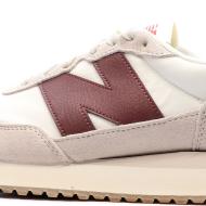MS237 Baskets Beige/Bordeaux Homme New Balance vue 7