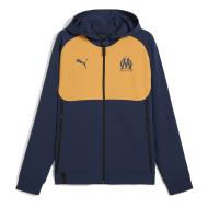 OM Veste Marine/Orange Homme Puma 2024/2025 pas cher