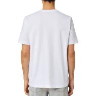T-shirt Blanc Homme Diesel Maglietta vue 2