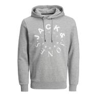 Sweat à Capuche Gris Homme Jack & Jones Warrior