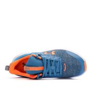 Baskets Bleu/Orange Garçon Under Armour Charged Revitalize vue 4