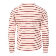 T-Shirt Manches Longues Blanches/Roses Fille Elle est ou la mer Tuner vue 2
