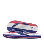 Tongs Marine Homme Weeplay Drapeau FFF pas cher