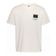 T-shirt Blanc Homme Tommy Hilfiger DM0DM18592 pas cher
