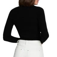 Pull Noir Femme Morgan MBANBIN vue 2