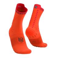 Chaussettes Oranges Homme Compressport XU00048B