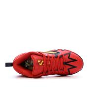 Chaussures de Basketball Rouge/Jaune Mixte Puma Scoot Zeros Retro vue 4