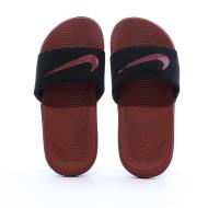 Sandales Bordeaux/Noires Homme Nike Kawa Slide vue 3