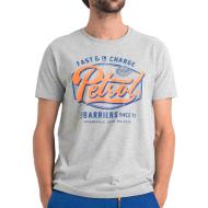 T-shirt Gris Homme Petrol Industries Classic TSR601